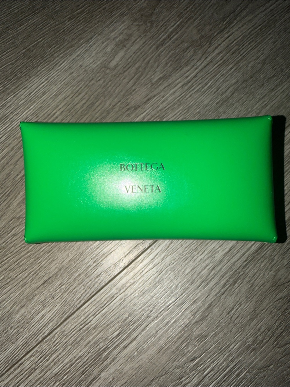 Bottega Veneta Bright Green Sunglasses Case